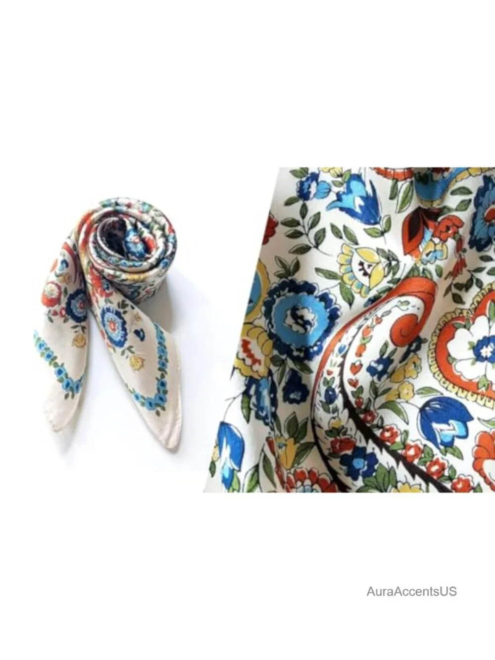 Mulberry Silk Small Square Scarf 21